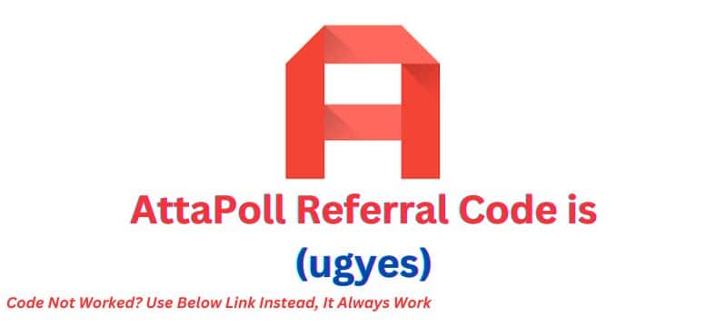 AttaPoll Referral Code (ugyes)