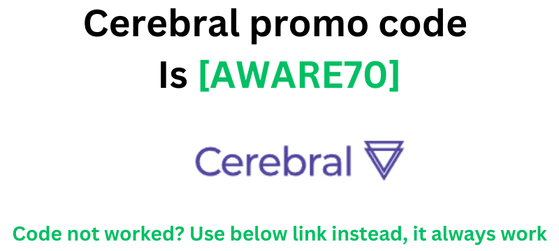 Cerebral promo code