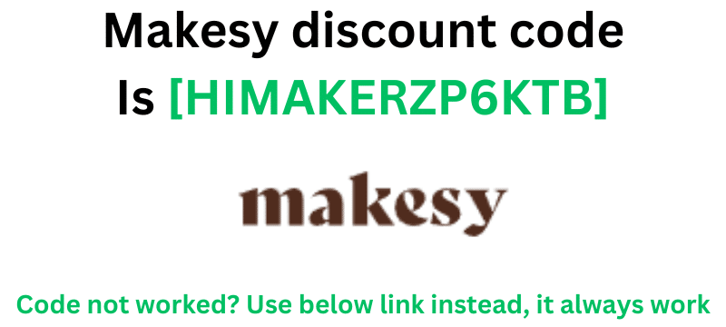 Makesy discount code