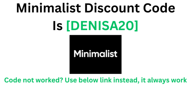 Minimalist Discount Code