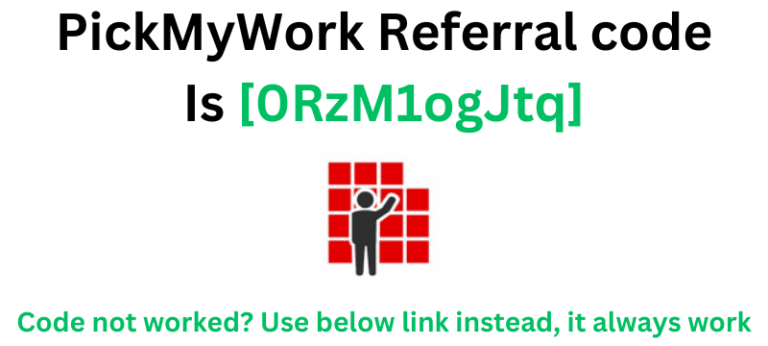 PickMyWork Referral Code
