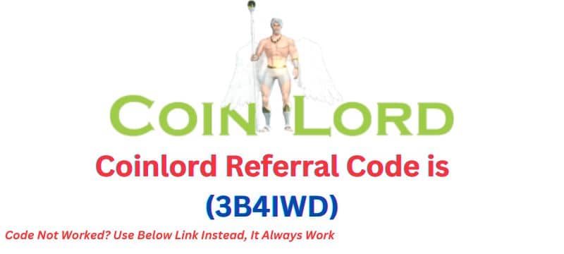 Coinlord Referral Code (3B4IWD) Get 2 Free scratch cards daily
