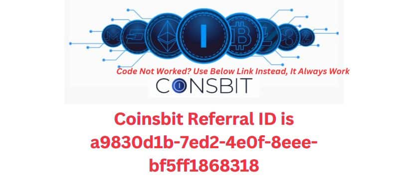 Coinsbit Referral ID