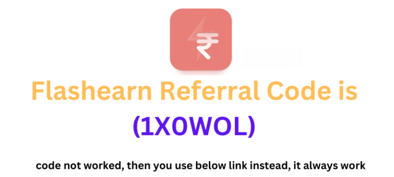 Flashearn referral code