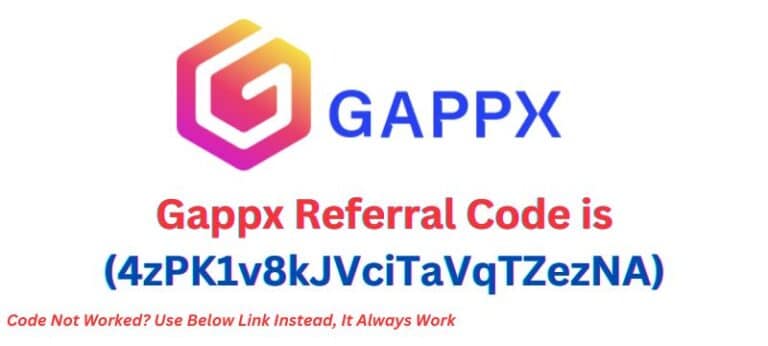 Gappx Referral Code (4zPK1v8kJVciTaVqTZezNA)