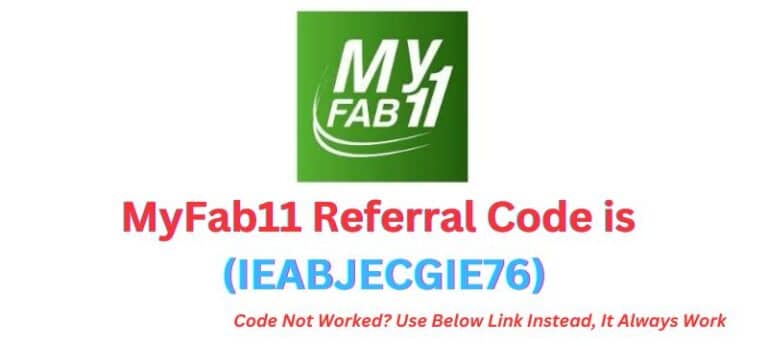 MyFab11 Referral Code (IEABJECGIE76)
