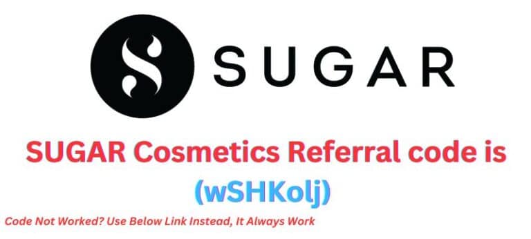 SUGAR Cosmetics Referral code {wSHKolj} Get 50% OFF
