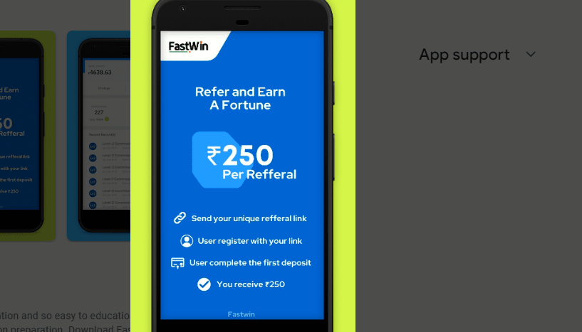 Fastwin Referral code an