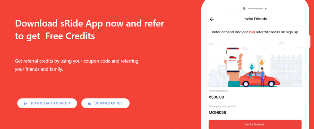 How to Apply Sride Referral code