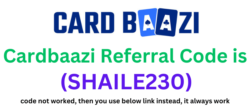 Cardbaazi Referral Code (SHAILE230) you'll earn 40% referrals commission
