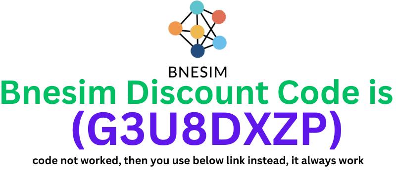 Bnesim Discount Code (G3U8DXZP) get 10% off any product.
