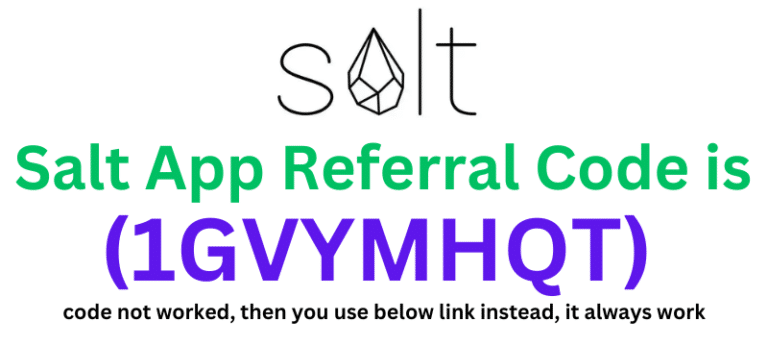 Salt App Referral Code (1GVYMHQT) get ₹200 signup bonus.