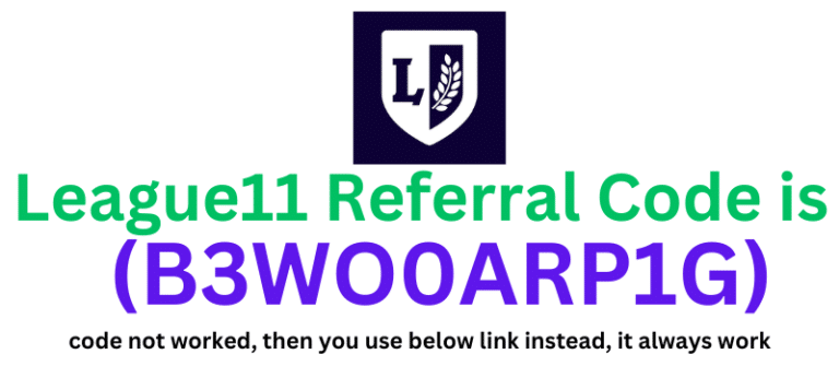 League11 Referral Code (B3WO0ARP1G) get ₹210 signup bonus.