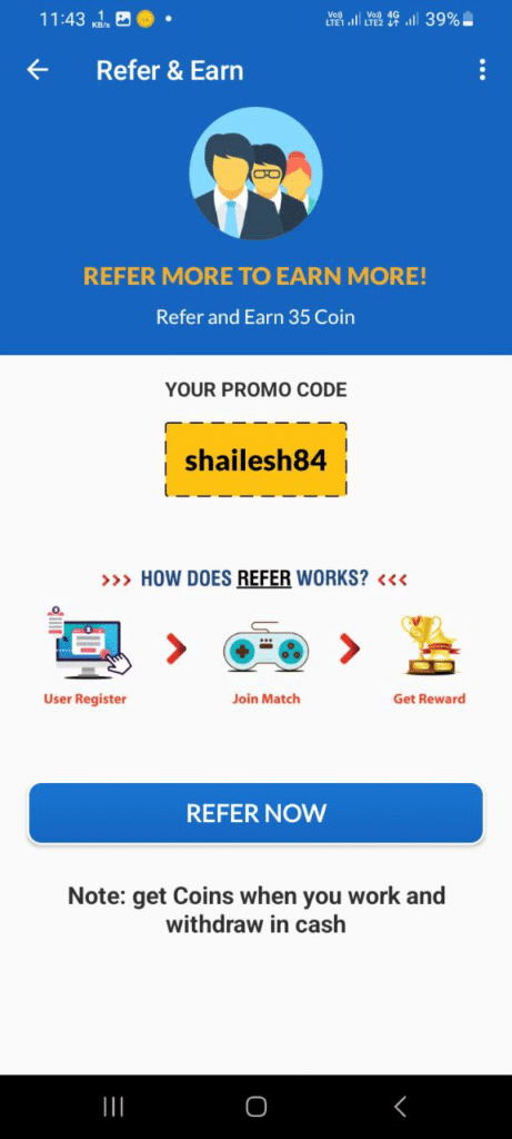 Captcha Cash Referral Code (shailesh84) get ₹100 as a signup bonus.