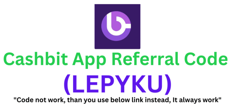 Cashbit App Referral Code (LEPYKU) Get ₹100 As a Signup Bonus.