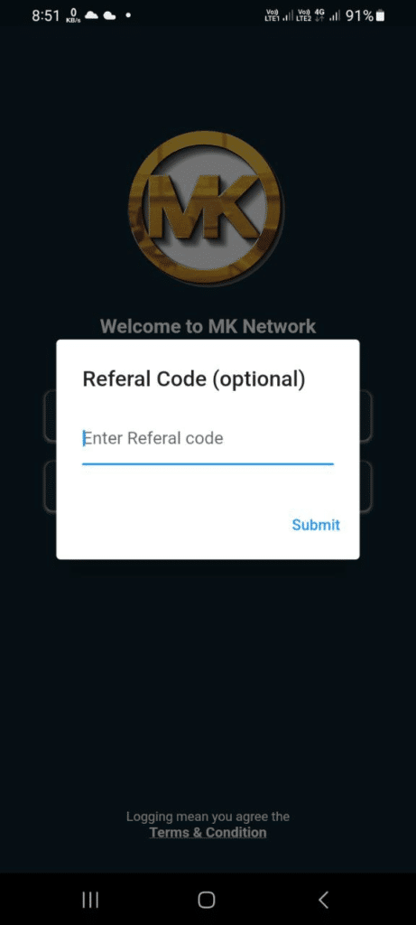 MK Network Referral Code (6961c) Get $50 As a Signup Bonus.