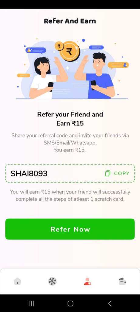 Rewardflix App Referral Code (SHAI8093) Get ₹100 Signup Bonus.