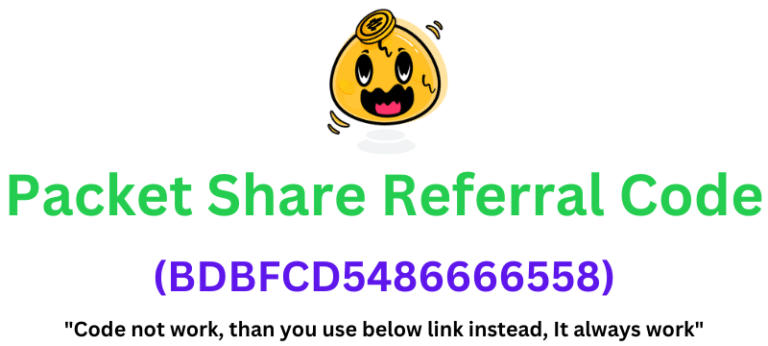 Packet Share Referral Code | Get $5 As a Signup Bonus!