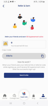 SuperSSmart App Referral Code (313b7a) Get ₹200 Signup Bonus