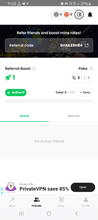 AntTime App Referral Code (SHAILESH84) Get Extra 10% Boost.