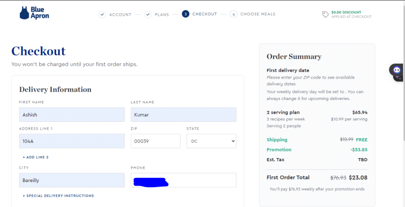 Blueapron Discount Code (Use Referral Link) Claim 40% Discount.