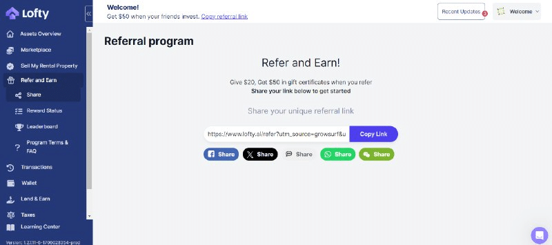 Lofty Ai Referral Code (Use Referral Link) Get $100 As a Signup Bonus.