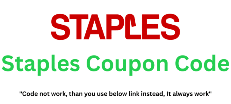 Staples Coupon Code (Use Referral Link) Get Up To 30% Discount!