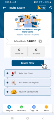 Coin Master App Referral Code (OAGICE) Get 100 Coins As a Signup Bonus!