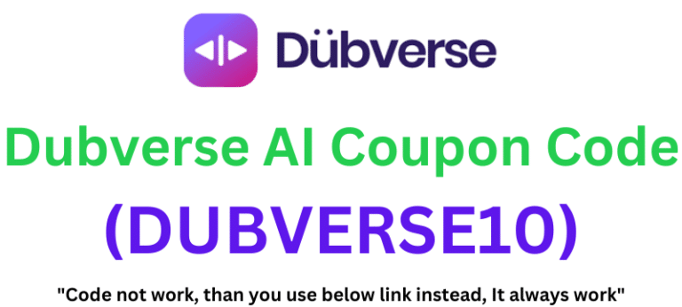Dubverse AI Coupon Code (DUBVERSE10) Flat 10% Off!