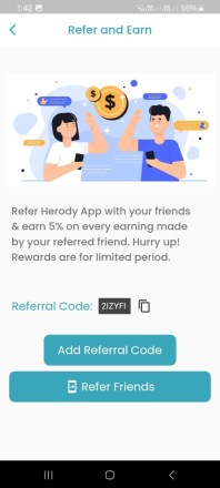 Herody Referral Code | Get ₹300 Signup Bonus!