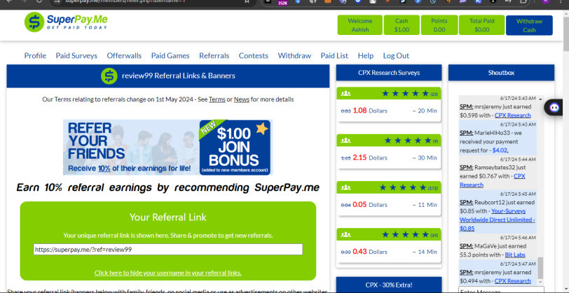 Superpay Referral Code | Get $10 Signup Bonus!