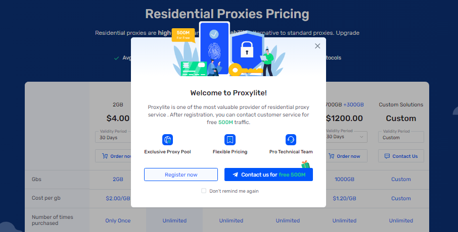 ProxyLite Invitation Code | Claim 10% Discount!