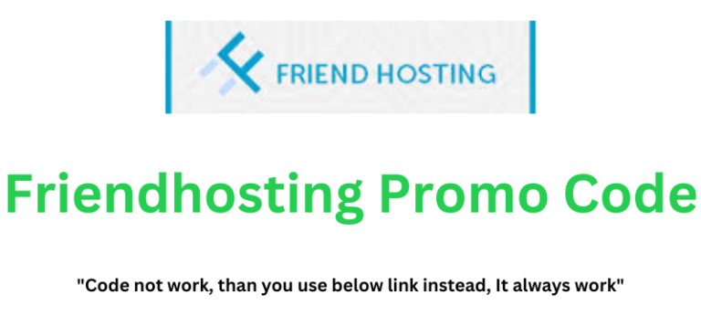 Friendhosting Promo Code | Flat 40% Discount!