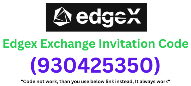 Edgex Exchange Invitation Code (930425350) Get 10% Rebate On Trading!