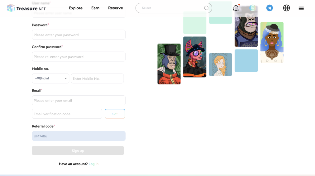 Treasure NFT Referral Code | Get 20% Off On Fees!