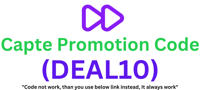 Capte Promotion Code (DEAL10) Get 10% Off On Plans!