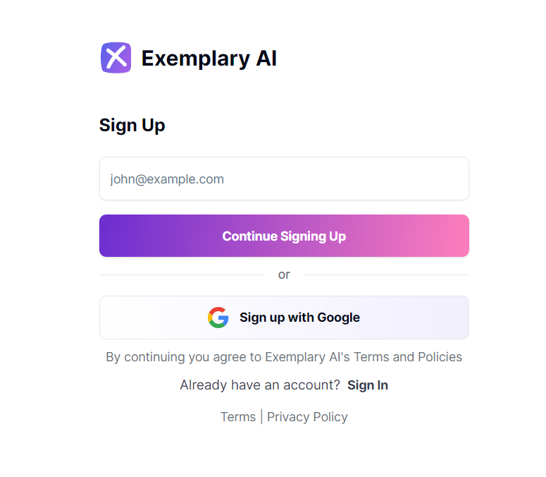 Exemplary AI Coupon Code | Flat 20% Off!