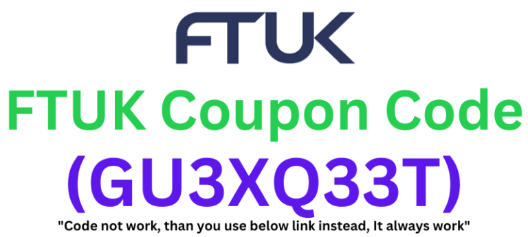 FTUK Coupon Code (GU3XQ33T) Grab 10% Instant Discount!