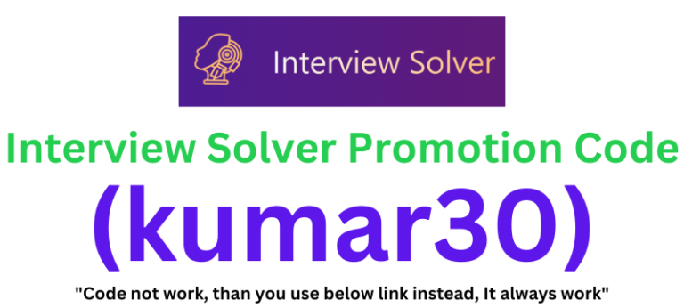 Interview Solver Promotion Code (kumar30) Grab 10% Discount On Checkout!