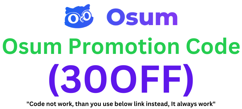 Osum Promotion Code (30OFF) Flat 30% Off On Plans!