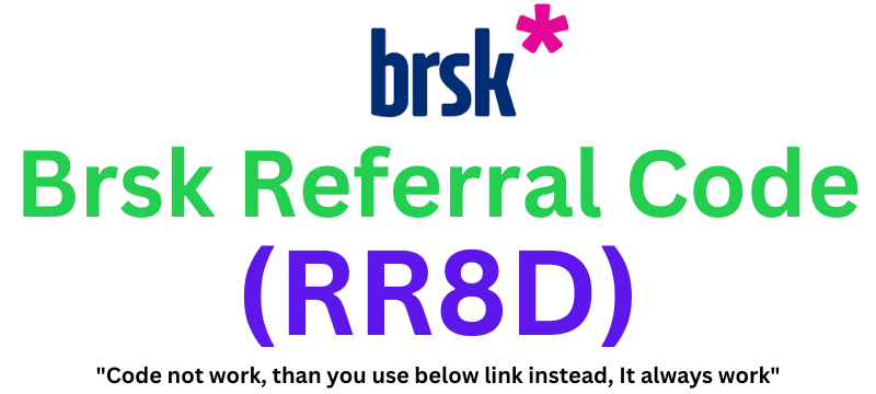 Brsk Referral Code (RR8D) To Get 20% Discount On Purchase!