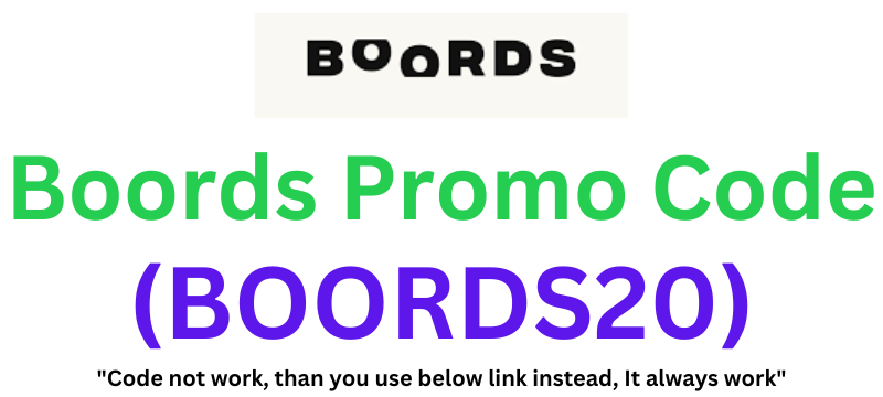 Boords Promo Code (BOORDS20) Claim 20% Off On Plans!