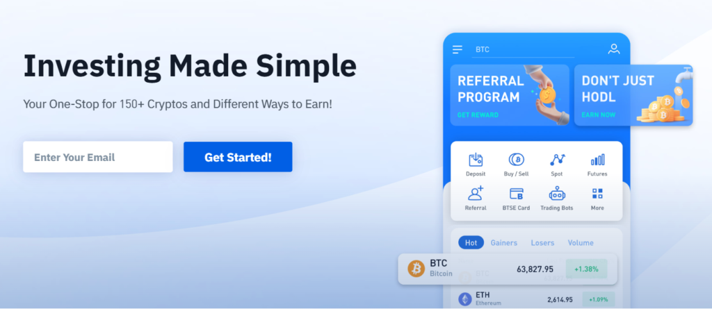 BTSE Referral Code (00WUWf1P) Get 15% Discount!