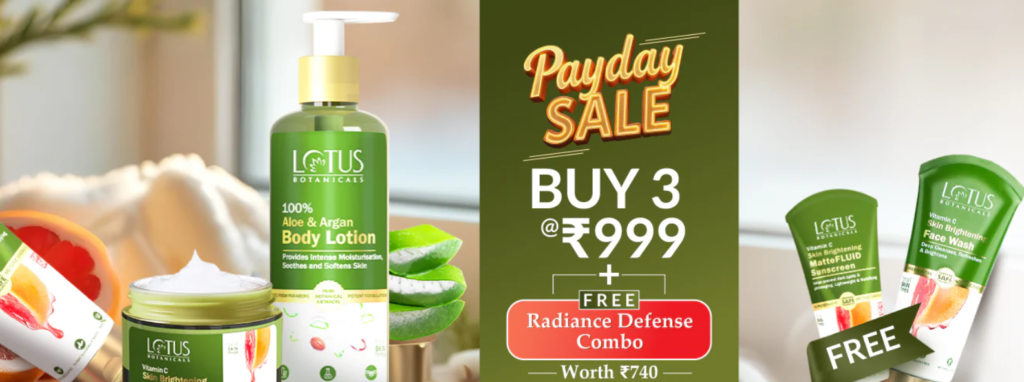 Lotus Botanicals Coupon Code (ARCHANA) Get 5% Off On Purchase!