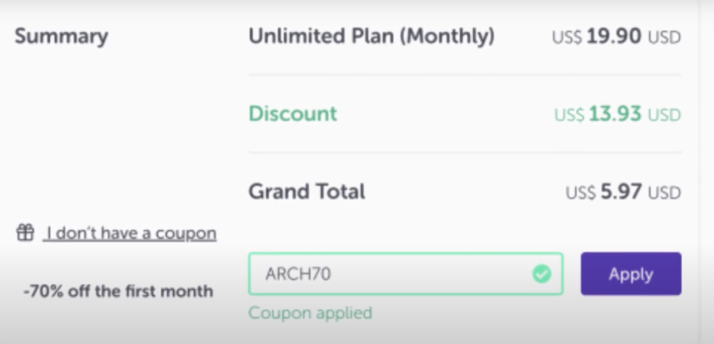 Motion Elements Coupon Code (ARCH70) Get 70% Off On Plans!