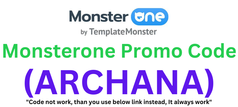 Monsterone Promo Code (ARCHANA) Flat 20% Off On All Plans!