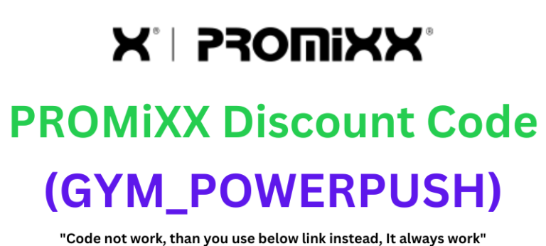 PROMiXX Discount Code (GYM_POWERPUSH) Grab 20% Discount On All Products!