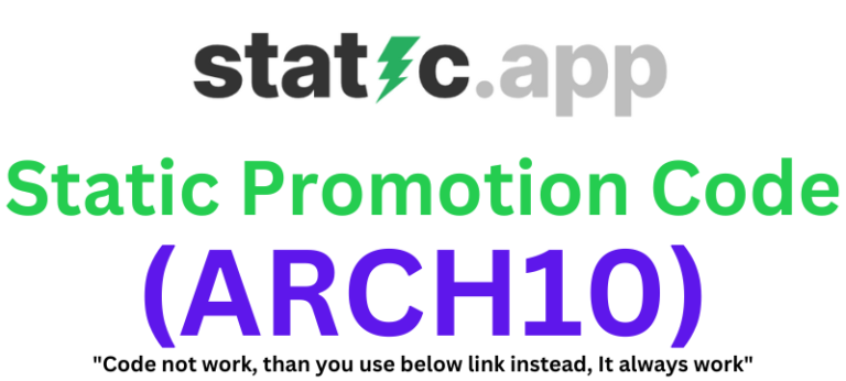 Static Promotion Code (ARCH10) Flat 10% Off On Plans!