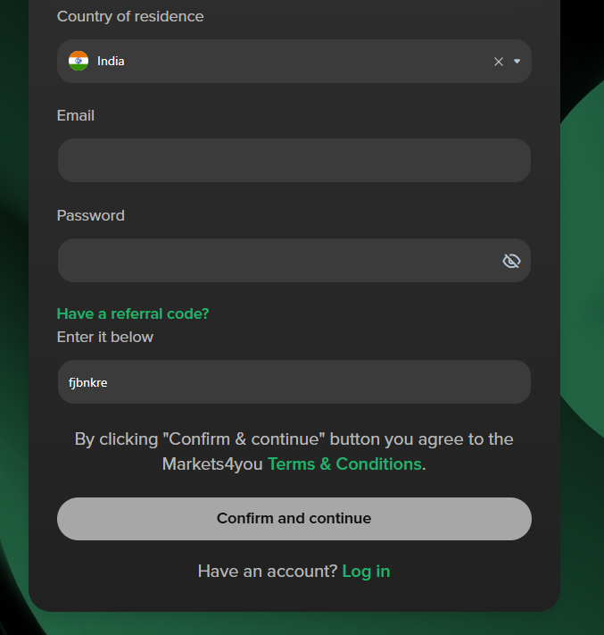 Markets4you Referral Code (fjbnkre) Grab 20% Discount On Trading Fees!