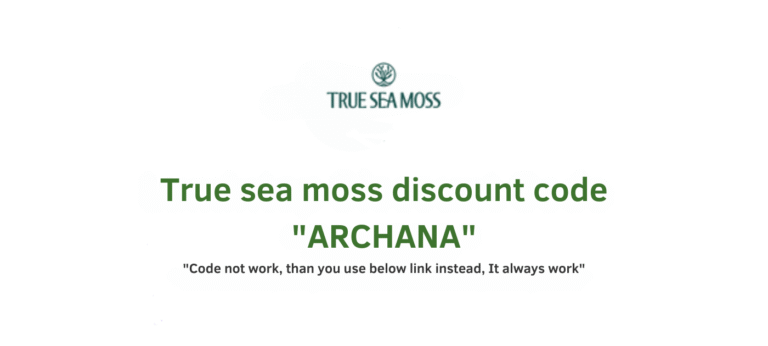 True sea moss discount code